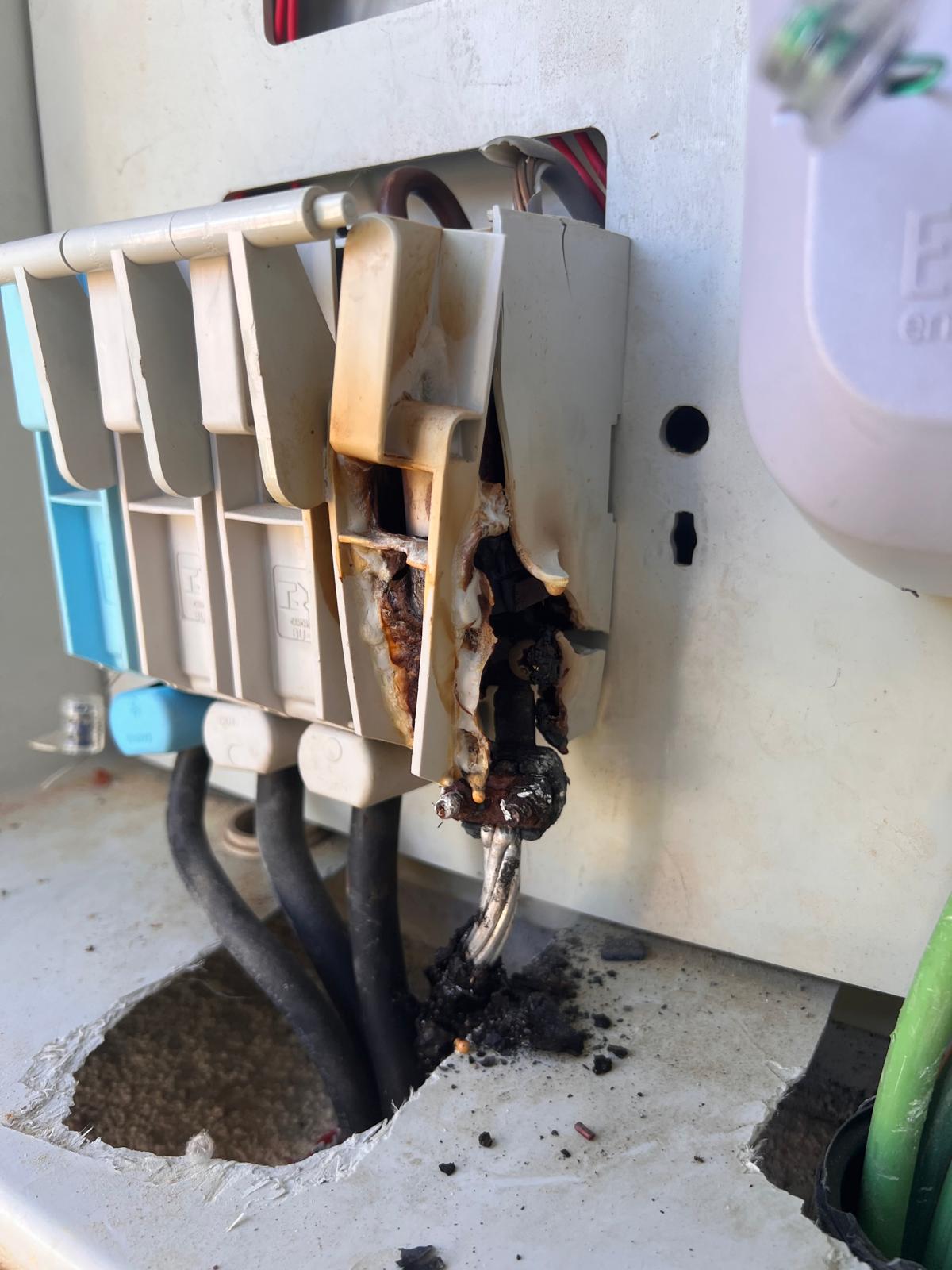 Caja Incendiada