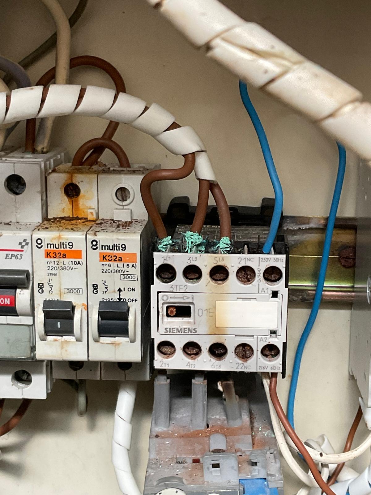Panel Corroído