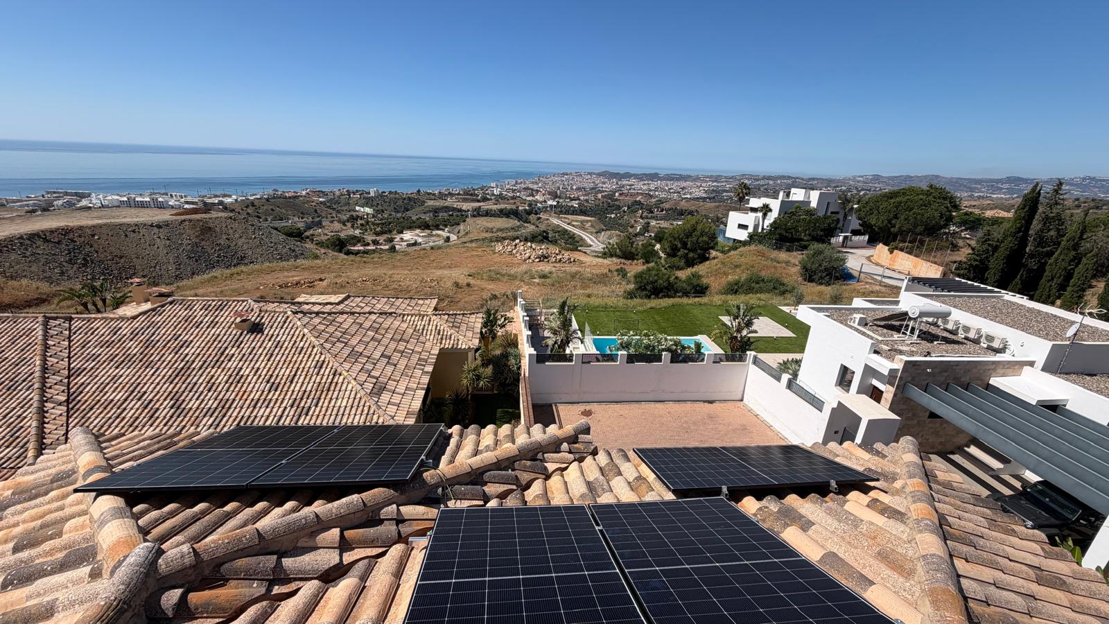 10 kW Deye Hybrid Solar + 10 kWh Battery — Mijas Villa