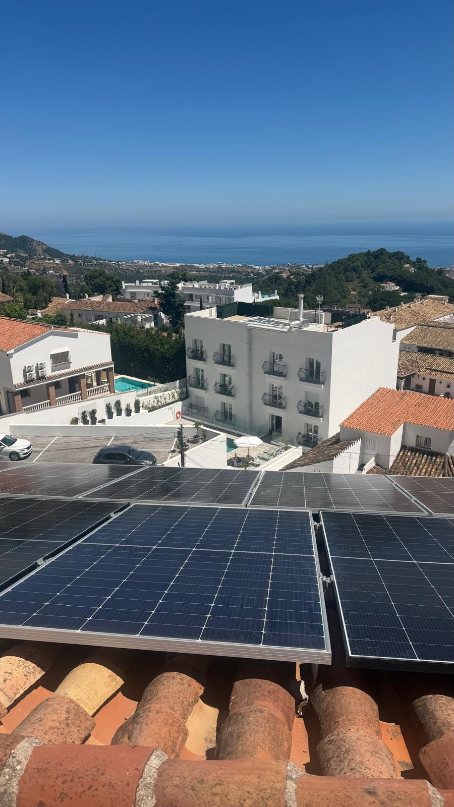 Solar Panels Rescued in Mijas — Wind Damage Emergency & Proper Reinstallation
